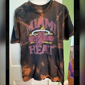 Miami Heat Bleached washed NBA shirt